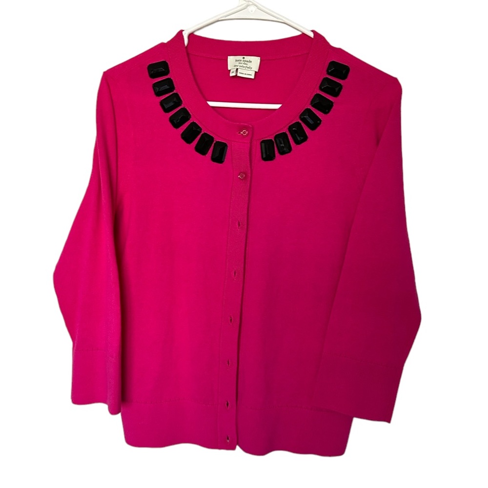 Kate Spade Embellished Beaded Cardigan